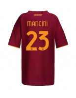 AS Roma Gianluca Mancini #23 Hjemmedrakt Dame 2025-26 Korte ermer